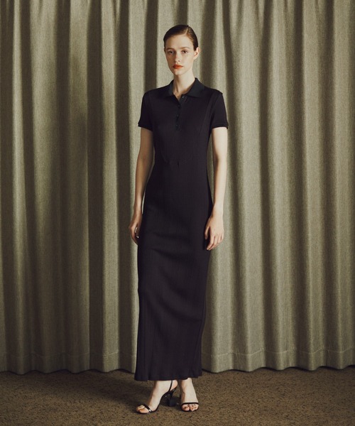 ワンピース コットンテレコポロドレス / Cotton Teleco Polo Dressの画像
