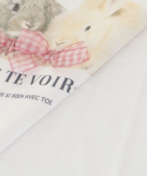 MAJESTIC LEGON tシャツ うさぎちゃんTシャツ レディース