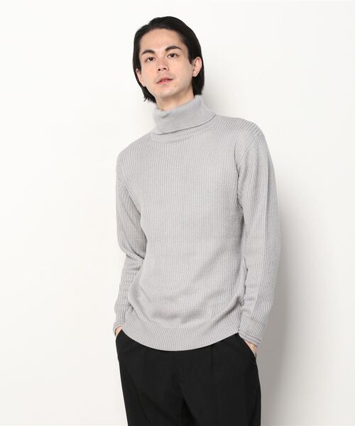 BEAUTY＆YOUTH UNITED ARROWS タートルネックニット L ブラック メンズ