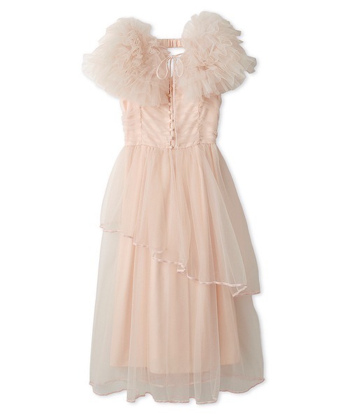 FURFUR（ファーファー）チュールボレロセットキャミドレス チュールボレロセットキャミドレス(ロングワンピース)｜ワンピース