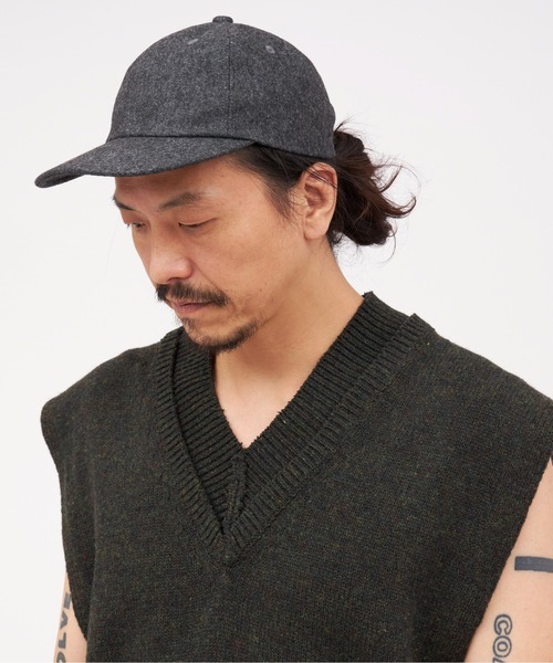 KIJIMA TAKAYUKI キジマタカユキ ヴィンテージ加工 ロゴ刺繍