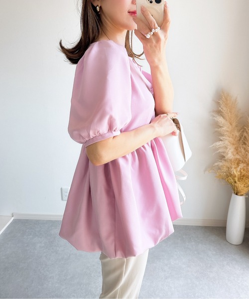 &. NOSTALGIA（ノスタルジア） ブラウス シャツ 「ZOZO限定」バルーン