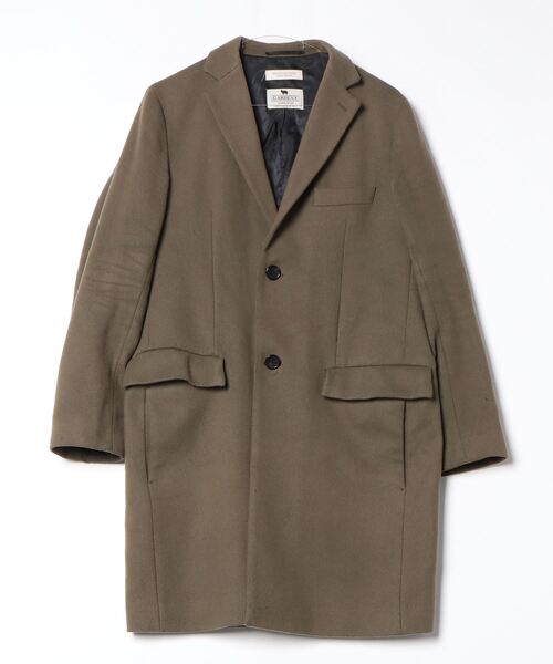 Beauty and youth united arrows チェスターコート BEAUTY＆YOUTH UNITED ARROWS チェスターコート SMALL ブラック メンズ