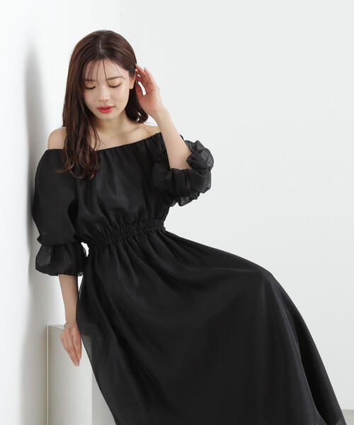 PROPORTION BODY DRESSING ワンピース バルーンスリーブ