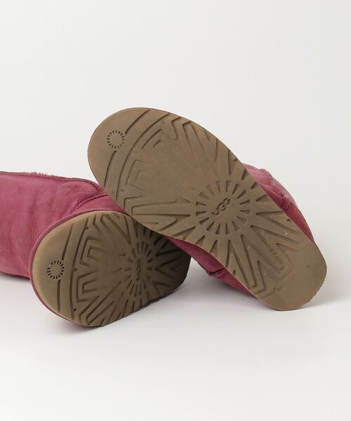 UGG」 ムートンブーツ 23cm パープル レディース 「UGG」 ムートン 