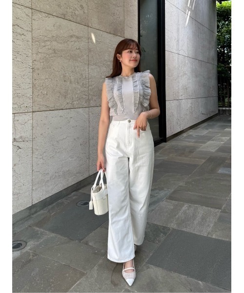 Her lip to tシャツ Airy Brush Knit Top レディース : ZOZOTOWN Yahoo