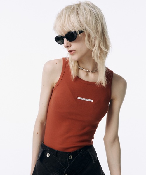JOSE MOON タンクトップ ノースリーブ RIB TANK TOP/リブタンク