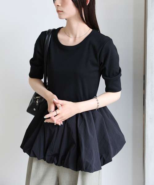 select MOCA tシャツ ハーフスリーブバルーントップス