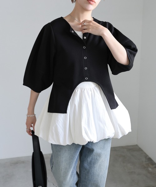 select MOCA（セレクトモカ） tシャツ ハーフスリーブバルーントップス