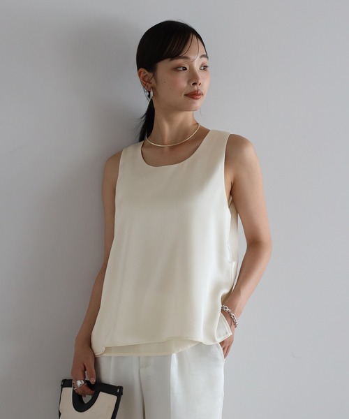 CLANE  レイヤードタンクトップ　新品未使用　アイボリー tV3RGM66LZCv.jpg?width=768