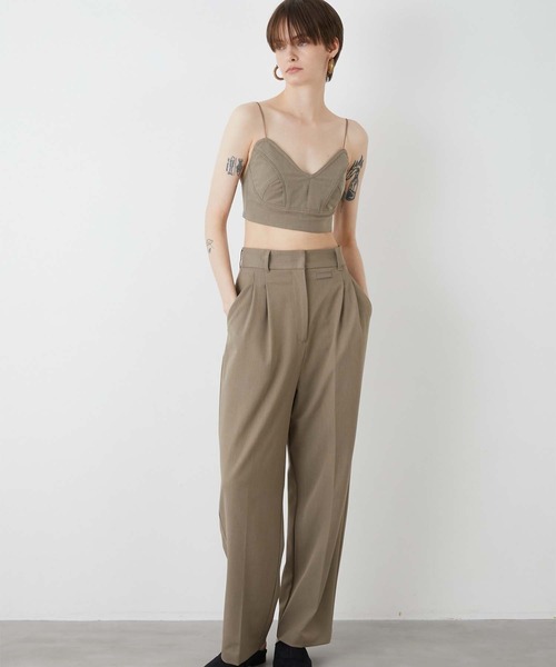 パンツ LAPEAUDEGEM puckering nylon pants puckering nylon pants – LA PEAU DE GEM