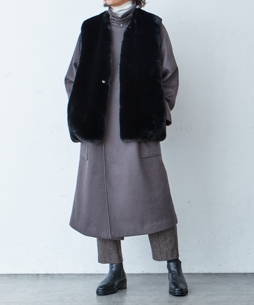 Lui's（ルイス） ベスト FREE ブラック メンズ : ZOZOTOWN Yahoo!店