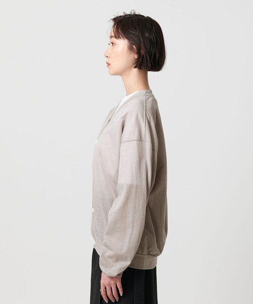 BEAUTY＆YOUTH UNITED ARROWS カーディガン 「WEB限定」シアー