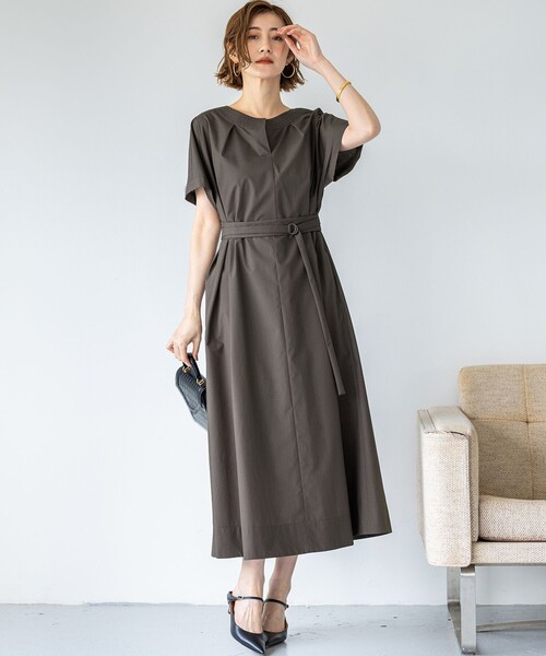 【美品】23区　大きめのサイズ　44 ジャケット　ワンピース 23区 ワンピース 44サイズ