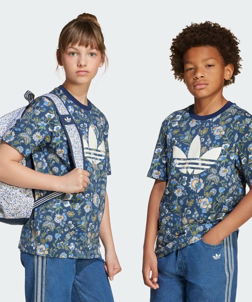 tシャツ adidas Originals × Liberty London カリ半袖Tシャツ / アディダスオリジナルス adidas Origin adidas tシャツ Originals × Liberty London Tシャツ キッズ
