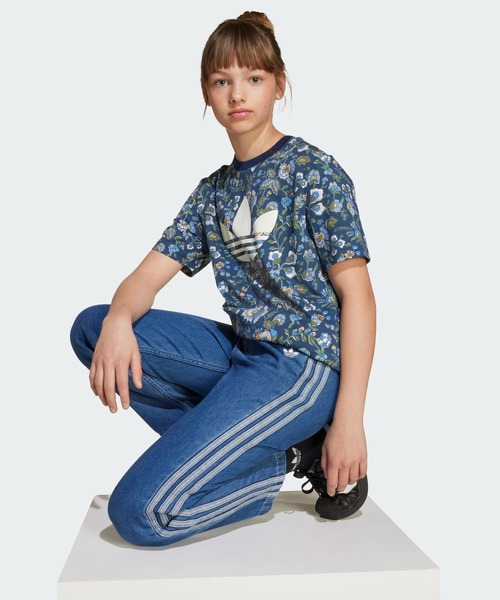 tシャツ adidas Originals × Liberty London カリ半袖Tシャツ / アディダスオリジナルス adidas Origin adidas tシャツ Originals × Liberty London カリ半袖Tシャツ