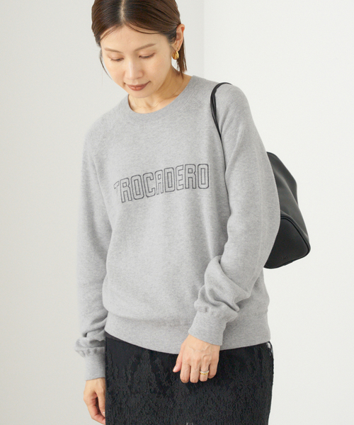 新品イエナ　ロゴニット スムースオーバーロゴニット（ニット/セーター）｜SLOBE IENA