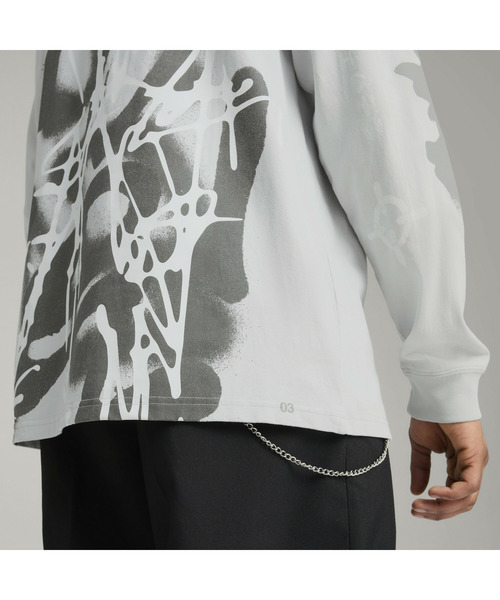 PUMA tシャツ プーマ メンズ x NACHO 長袖 Tシャツ : ZOZOTOWN