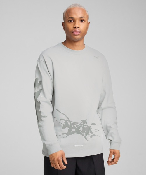 PUMA x NACHO 長袖 Tシャツ すぐ届く！ PUMA tシャツ プーマ メンズ x NACHO 長袖 Tシャツ : ZOZOTOWN