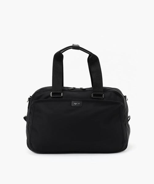 未使用級 アニエスベー agnès b. PCバッグ 2way A4 ブラック アニエスベー agnes b. 2WAYマザーズバッグ トート リュック