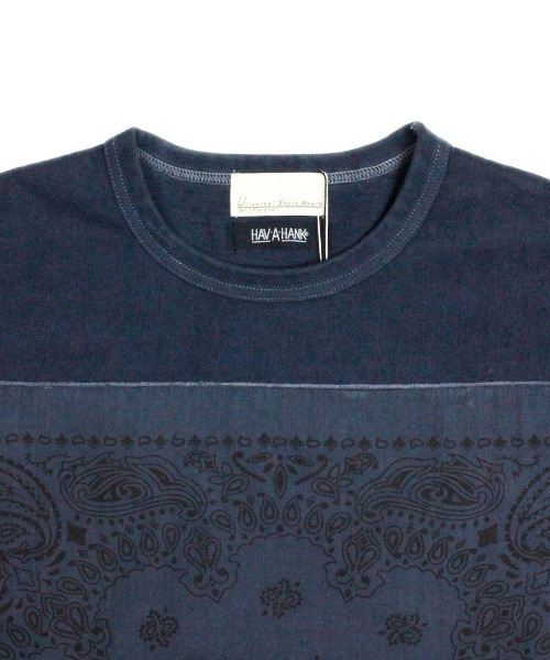 「Universal Style Wear」 半袖Tシャツ MEDIUM ネイビー メンズ