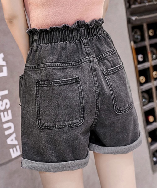 「Miniministore」 デニムショートパンツ S サックスブルー レディース