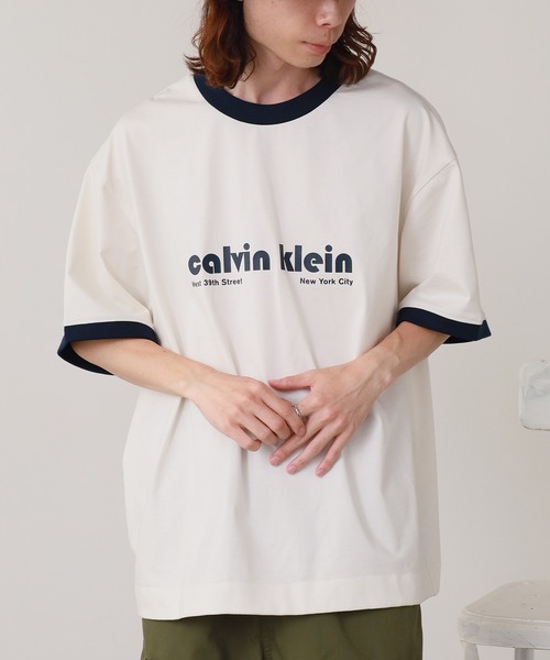 カルバンクライン【 】Tシャツ 楽天市場】(M)【公式ショップ】 カルバンクライン ユニセックス