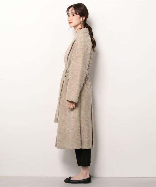 NANO universe（ナノ・ユニバース） チェスターコート 36 ネイビー