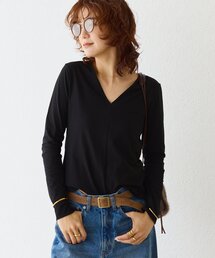 tシャツ 「接触冷感」ディープVカットソー レディース｜ZOZOTOWN Yahoo!店