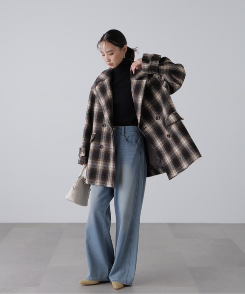 FREE'S MART（フリーズマート） ピーコート pコート 2WAYメルトンP