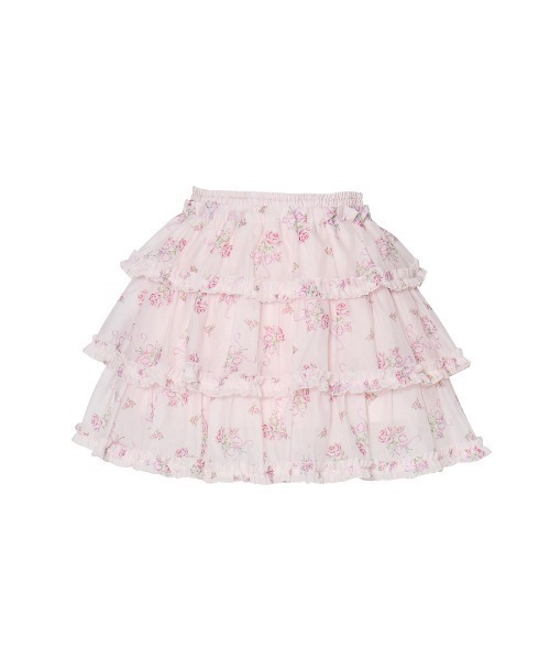 Fiorforte スカート Ribbon rose garden skirt : ZOZOTOWN Yahoo!店