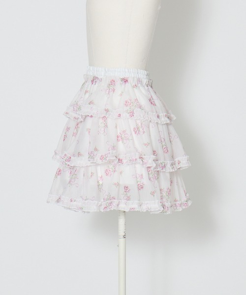 スカート Fiorforte Ribbon rose garden skirt Fiorforte スカート Ribbon rose garden skirt : ZOZOTOWN Yahoo!店