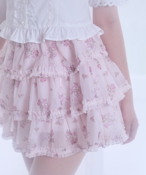 スカート Fiorforte Ribbon rose garden skirt Fiorforte スカート Ribbon rose garden skirt : ZOZOTOWN Yahoo!店
