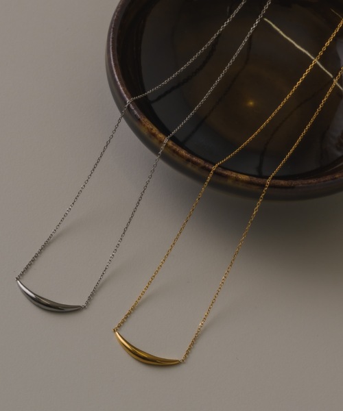 muku ネックレス NC/CRESCENT MOON レディース メンズ : ZOZOTOWN