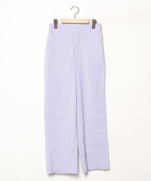 UNTITLED（アンタイトル） パンツ 01 パープル レディース : ZOZOTOWN
