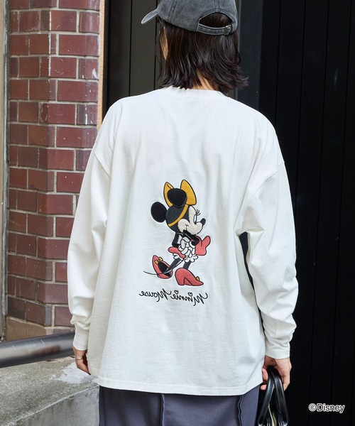 Disney（ディズニー） tシャツ 「Disney」別注 ミニーマウス オールド