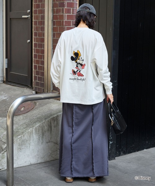 Disney（ディズニー） tシャツ 「Disney」別注 ミニーマウス オールド