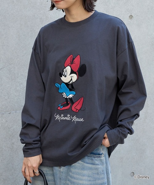Disney（ディズニー） tシャツ 「Disney」別注 ミニーマウス オールド