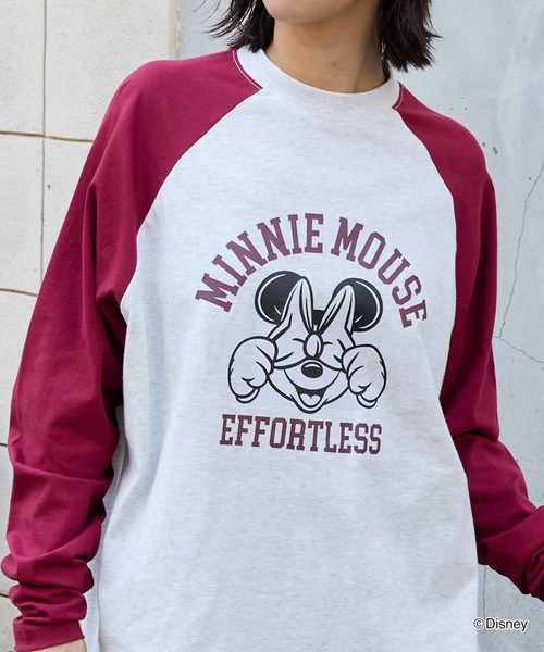 Disney（ディズニー） tシャツ 「Disney」別注 ミニーマウス オールド