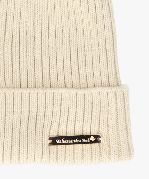 Athena New York（アシーナニューヨーク） ニット帽 ニットキャップ