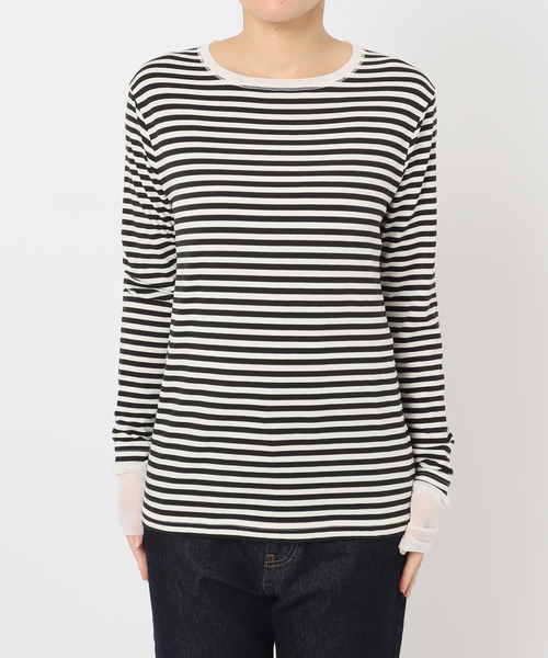 SLOBE IENA（スローブイエナ） tシャツ 「吸湿発熱」ウォーム