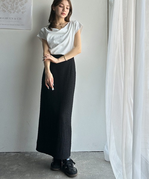 「classicalelf」 ノースリーブトップス SMALL オフホワイト レディース_画像6