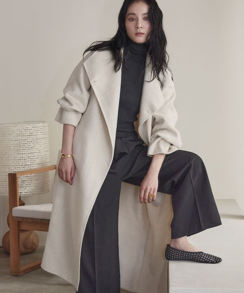 ELFRANK コート チェスターコート 「2025AW」「ウール100％」ビッグ