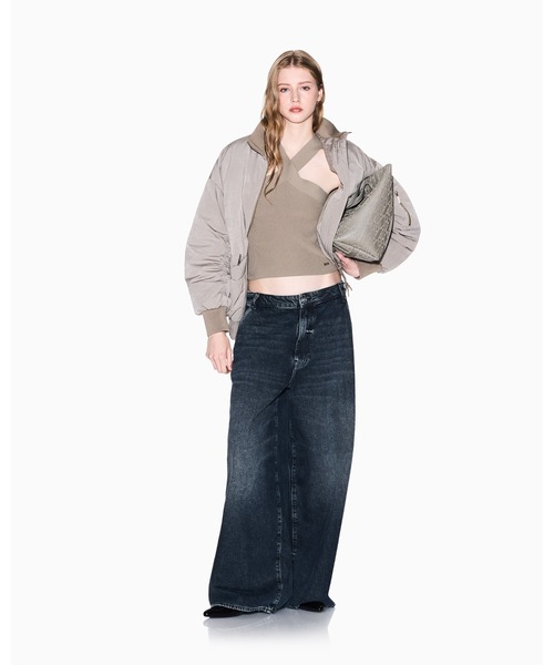 【新品】AXアルマーニエクスチェンジ　デニムブルゾン ARMANI EXCHANGE デニムジャケット gジャン 「A|X アルマーニ