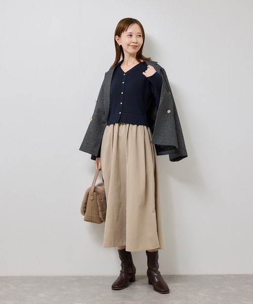 ROPE' PICNIC（ロペ ピクニック） ワンピース 「新色追加」メタル釦