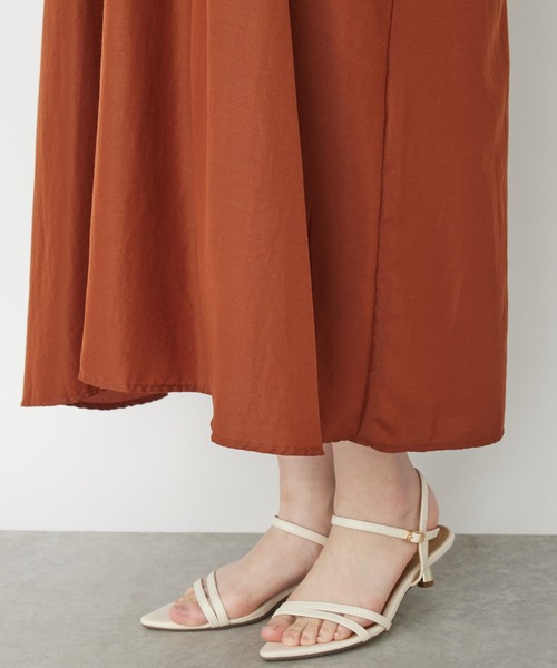 「un dix cors」 半袖ワンピース FREE ブラック レディース_画像5