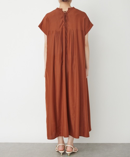 「un dix cors」 半袖ワンピース FREE ブラック レディース_画像8