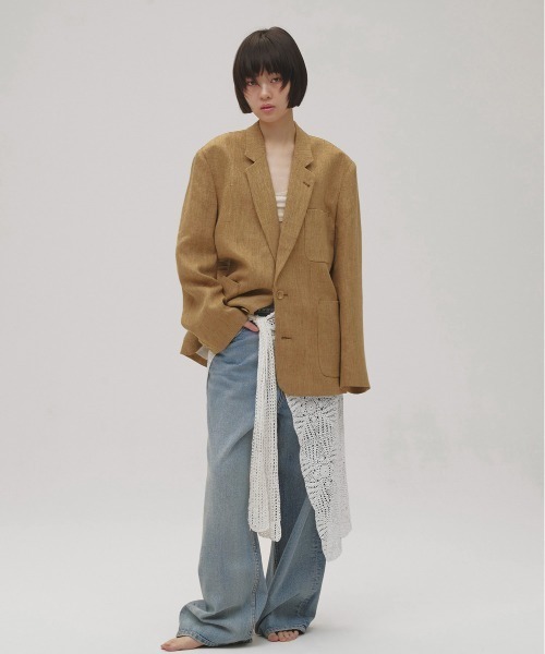 TODAYFUL ジャケット テーラードジャケット Boyfriend Linen Jacket