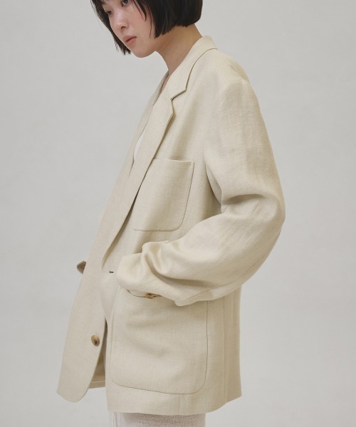 TODAYFUL ジャケット テーラードジャケット Boyfriend Linen Jacket