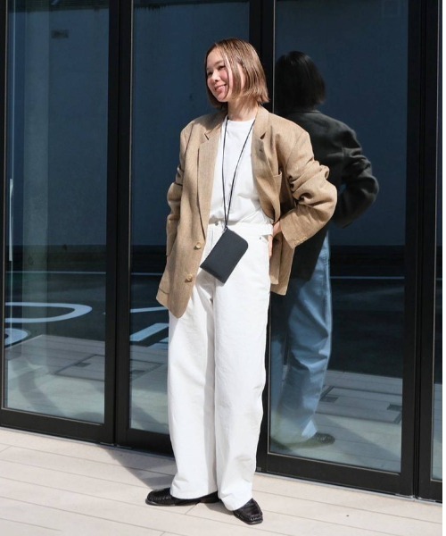 TODAYFUL テーラードジャケット ベージュ　38 TODAYFUL ジャケット テーラードジャケット Boyfriend Linen Jacket